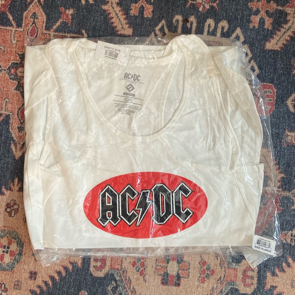 AC DC tank top NWT